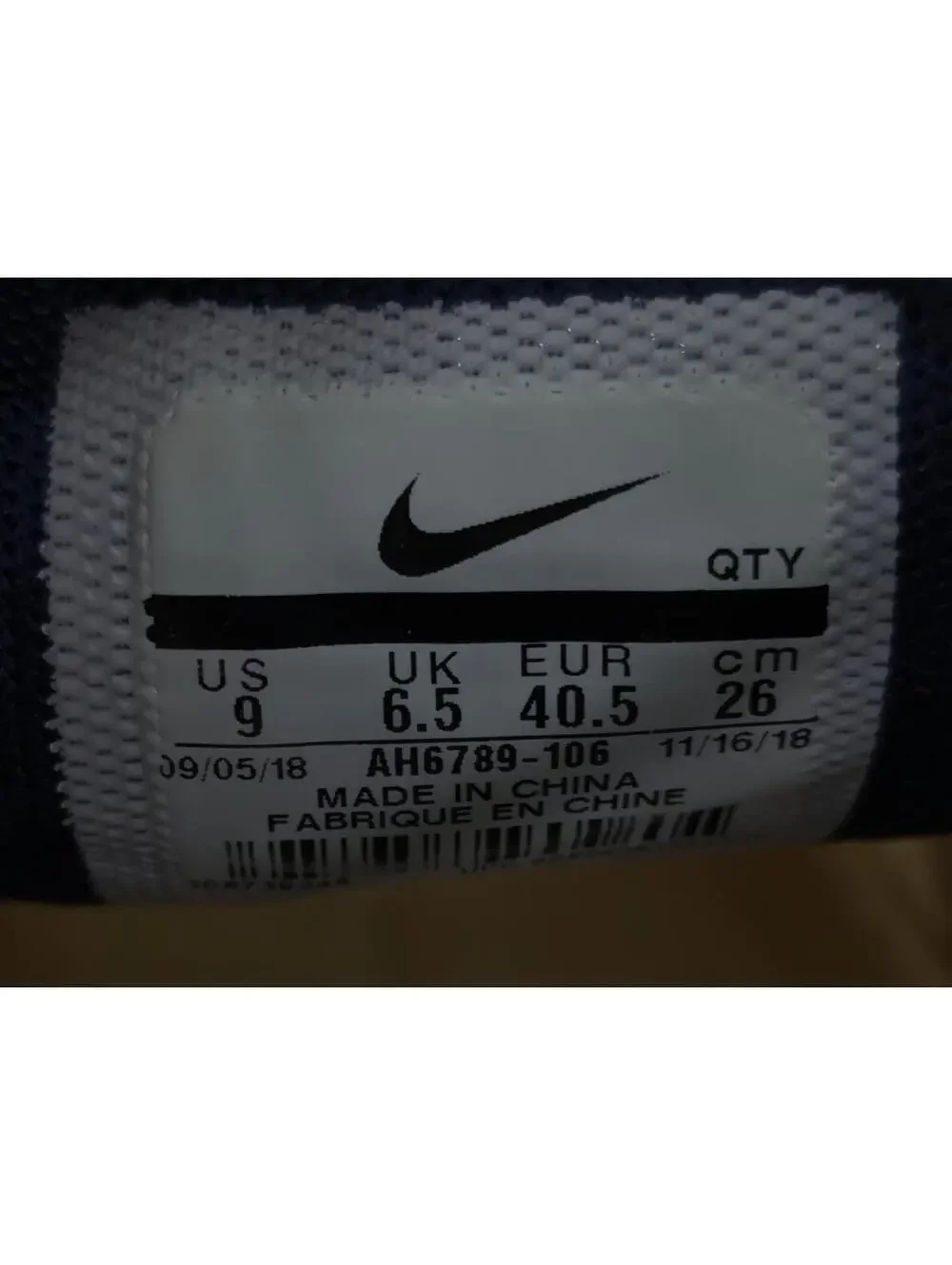 Womens Nike Air Max 270 White Sorbet Comfort Running Shoes AH6789-106 Size 9